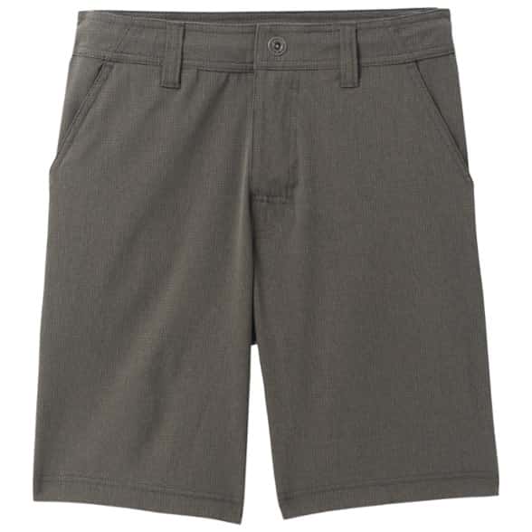 Front view of Hybridizer 8 inch men's shorts showing moisture-wicking fabric and pockets