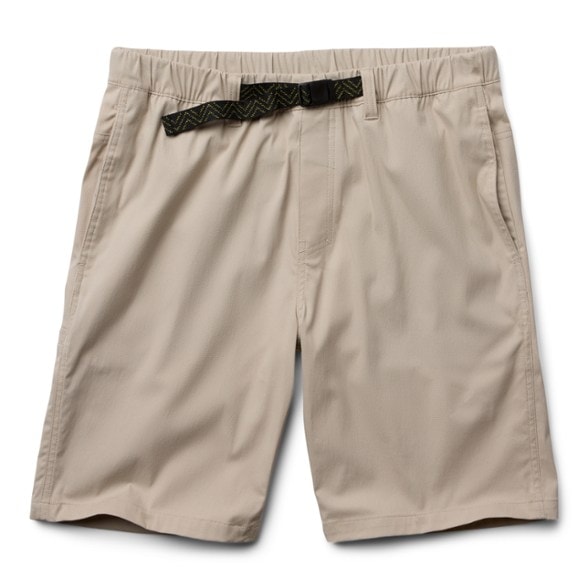 Rockrydge Adventure Shorts in action during a climbing session, showcasing their flexibility and comfort.