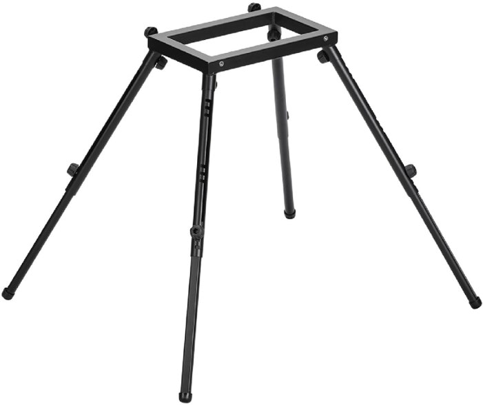 Yakima OpenRange leg kit securely set up for outdoor cooking