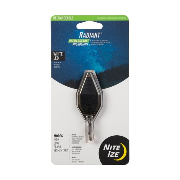 Luminex Compact Rechargeable Microlight showcasing its durable design and compact size.