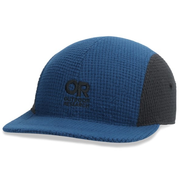 Front view of the ActiveSun UV protection hiking cap in a natural setting.