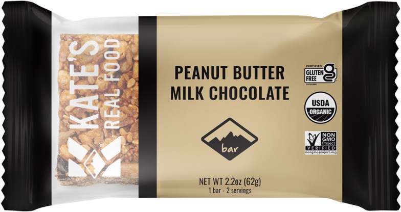 Nutty Bliss Peanut Butter Chocolate Bar showcased on a wooden table