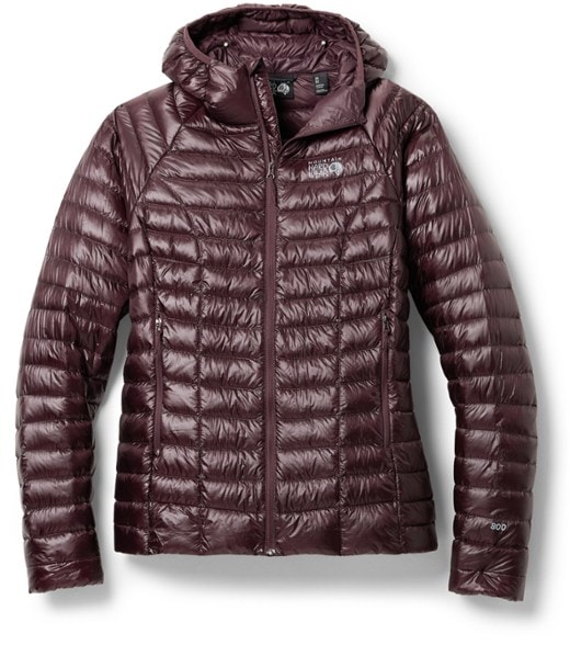 Women's Ghost Whisperer Down Jacket front view showcasing warm insulation.