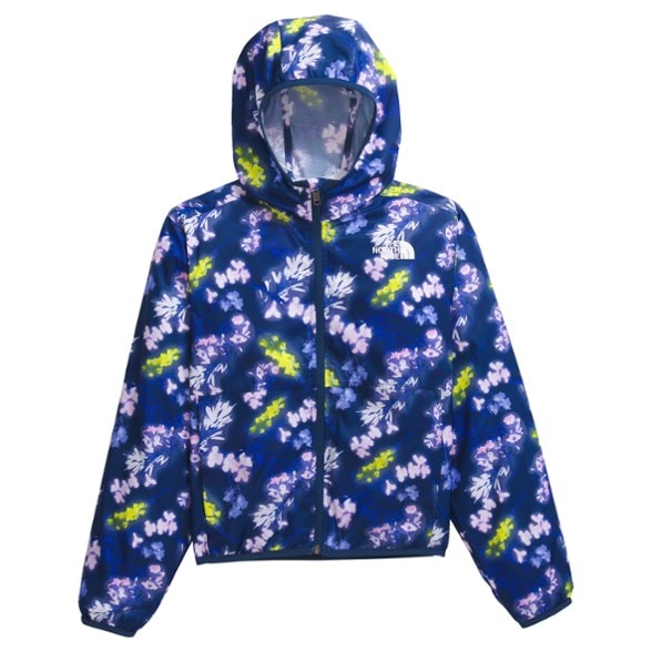 Kids' Adventure Wind Jacket in action during a sunny day hike.