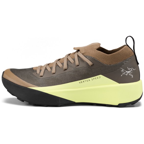 Close-up of the Vertex Speed Women's Lightweight Hiking Shoes showcasing the breathable polyester upper.
