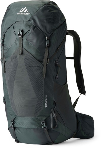 Gregory Paragon 60 pack showing dynamic hipbelt and adjustable torso length.