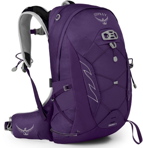 Osprey Tempest 9 women's daypack from the front, showcasing its sleek design.