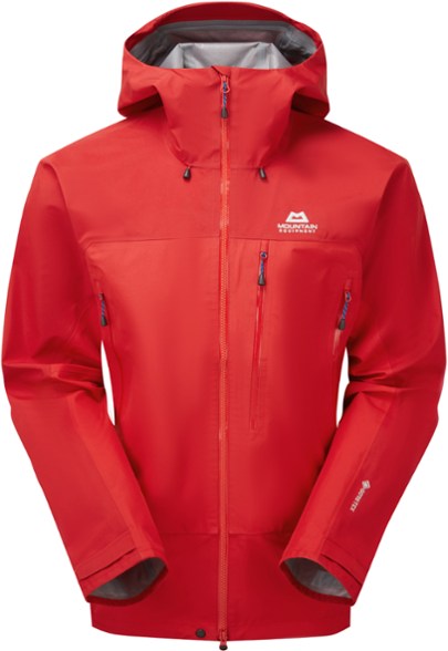 Men's GORE-TEX Makalu Hiking Jacket with adjustable hood and waterproof design.