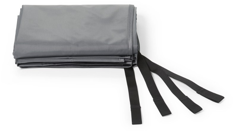 Campwell 4 tent footprint showing its durable material and compact design.