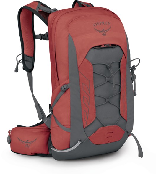 Osprey Tempest 11 lightweight hiking backpack with adjustable straps and multiple pockets.