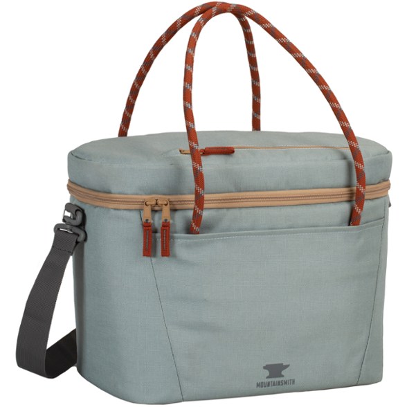 Adventure Chiller Soft-Sided Cooler in use at a picnic with drinks and snacks