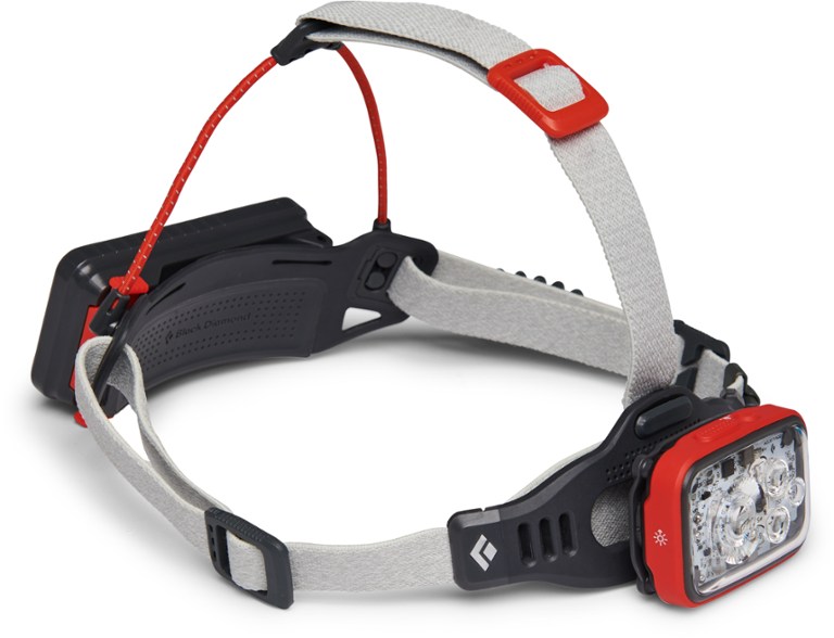 NightVision 1500 Pro LED Headlamp in action during a nighttime run on a trail