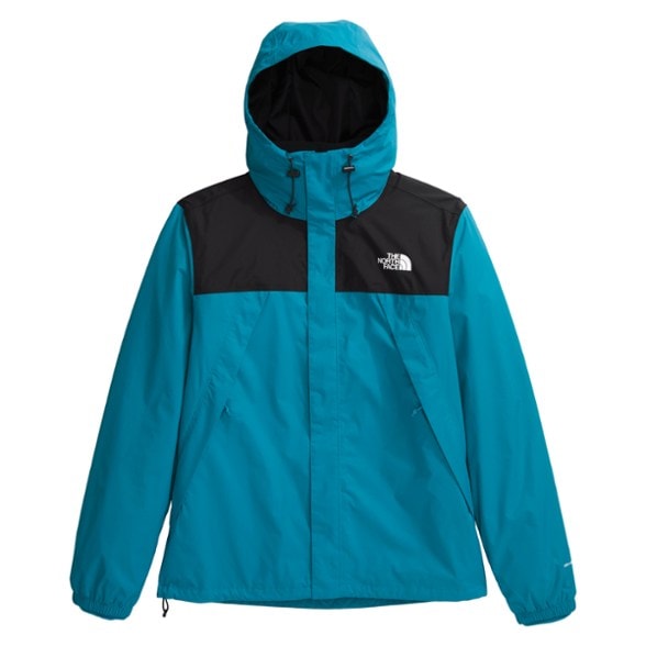 Front view of North Face men's 3-in-1 jacket with removable liner in waterproof shell