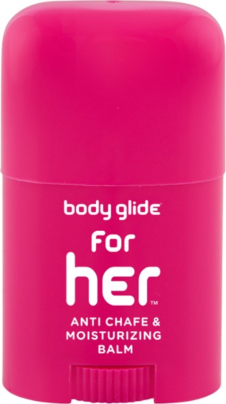 Sheer Comfort Anti-Chafing Skin Protectant stick shown against a vibrant outdoor backdrop, perfect for athletes seeking comfort.