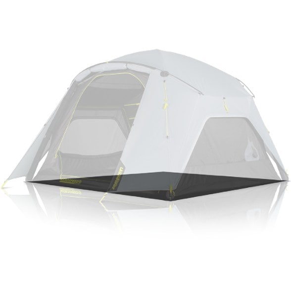 Zempire Aerospeed 6 Tent Footprint Pro on rocky terrain