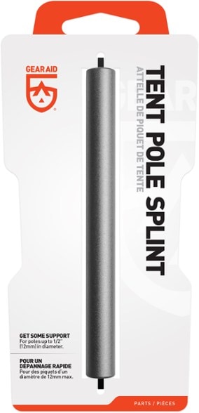 Gear Aid Tent Pole Splint showcasing its durable design for camping repairs.