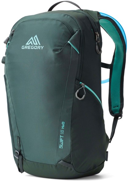 Swift 16 H2O hydration backpack showcasing its breathable back panel and ergonomic design