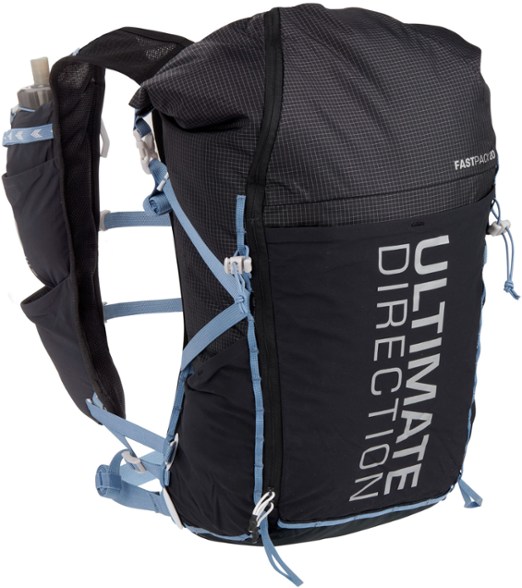 TrailBlazer 20 Hydration Pack showcasing front storage for essentials like water and snacks.
