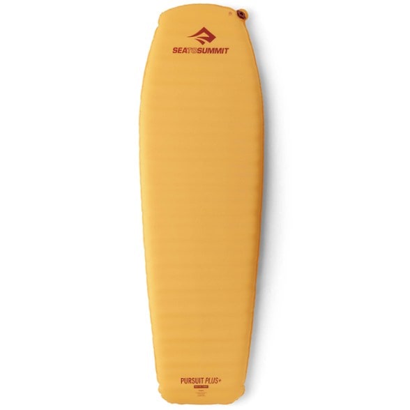 Pursuit Plus Adventure Sleeping Mat in outdoor setting, demonstrating comfort and portability.