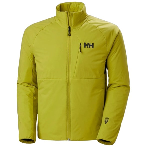 Odin Men's Insulated Stretch Jacket 2.0 front view, demonstrating its sleek design and warmth for outdoor activities.