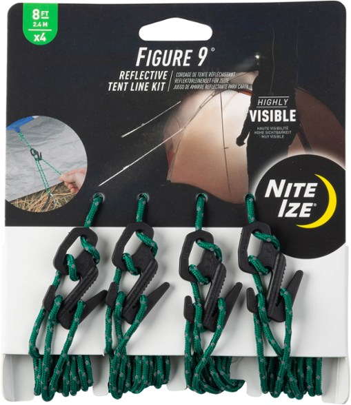 Nite Ize Figure 9 Tensioning Kit showing tighteners and nylon cord