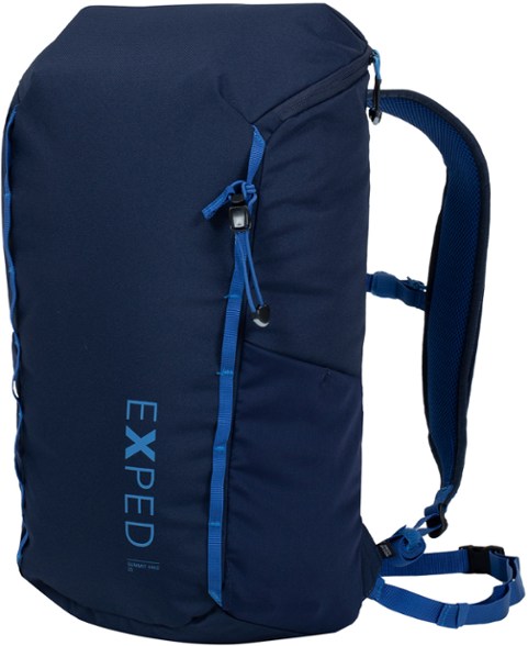 Summit Adventure 25 Backpack showing its spacious main compartment and hydration outlet.