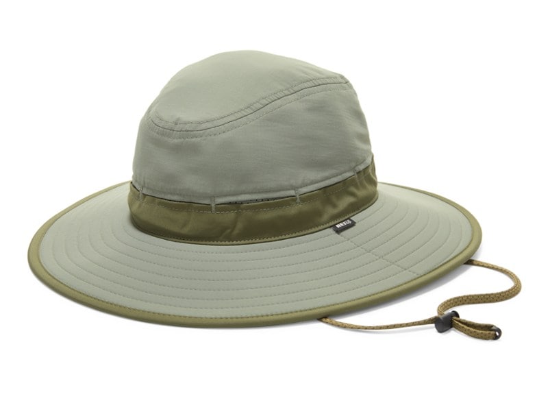 Front view of Sahara Adventure UV Protection Hat with Cape, showcasing its design for hiking