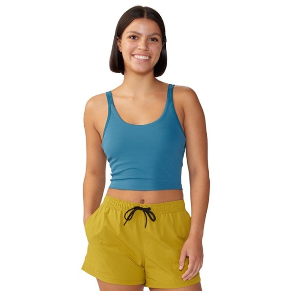 Front view of Yuba Trail Women's Quick-Drying Cami Top, showcasing its sleek design and fit.