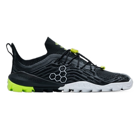 Side view of Hydra ESC women's hiking shoes showing breathable mesh and bungee lace closure