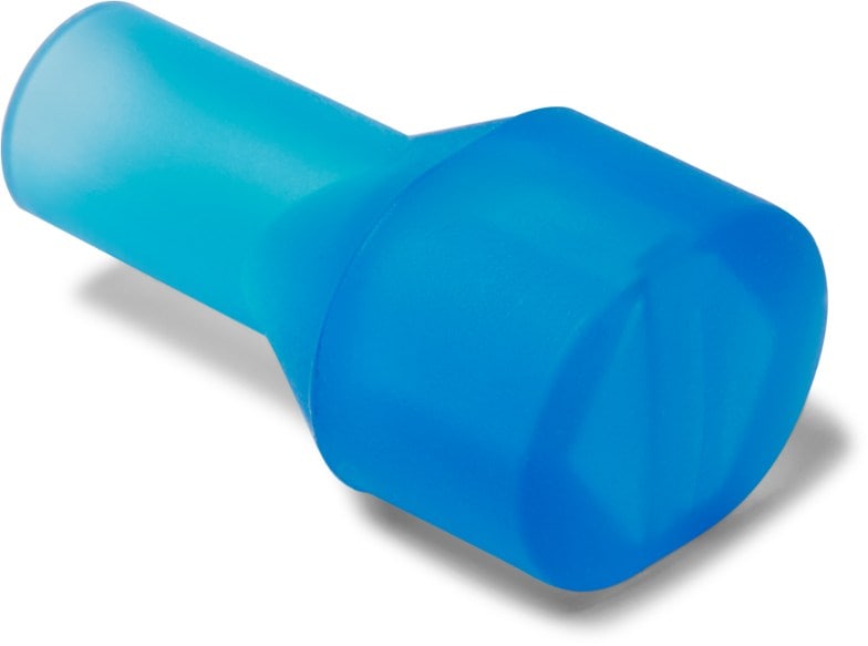 High Flow Camelbak valve in action during a cycling workout.