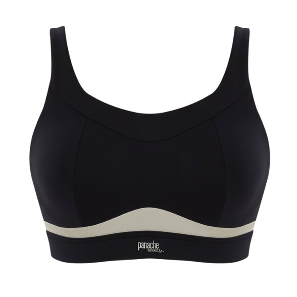 Panache Sport Freedom Bra displayed from the front, highlighting its sleek, wire-free design.