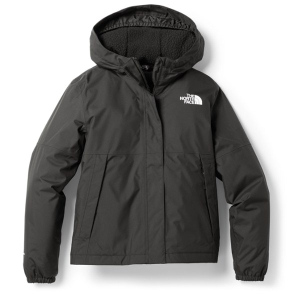 North Face Warm Antora girls' rain jacket in vibrant color, perfect for outdoor adventures.