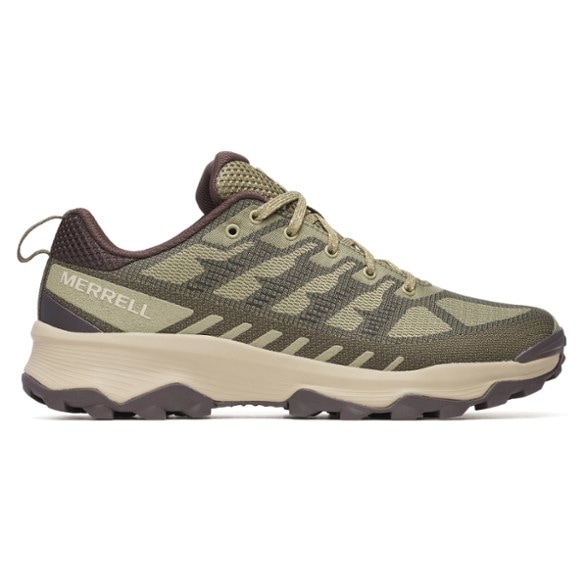EcoTrail Lightweight Hiking Shoes for Men, side view, showing eco-friendly materials.
