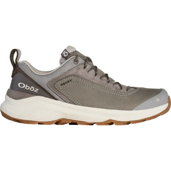 Cottonwood Women's hiking shoes showing side profile on rocky terrain.