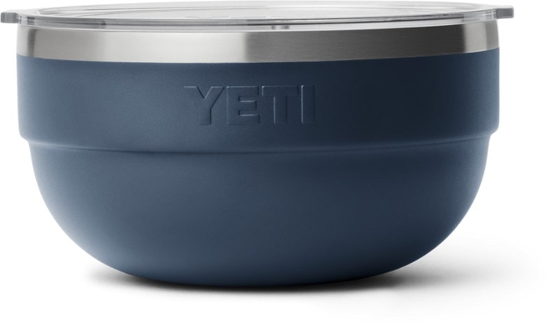YETI Rambler bowl showing double-wall insulation design, ideal for camping meals.