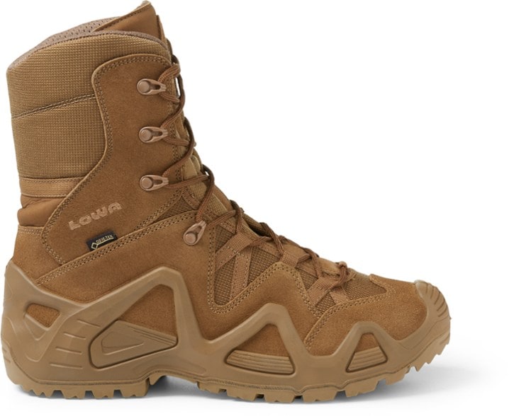 Side view of Lowa Zephyr GTX Hi TF Men's Hiking Boots highlighting the GORE-TEX waterproof lining.