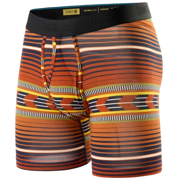Front view of Cedar Rock Comfort Boxer Briefs in soft fabric, emphasizing comfort and fit.