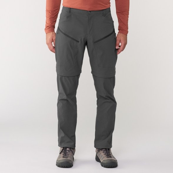 Close-up of the Renegade convertible pants pockets, showcasing storage options.