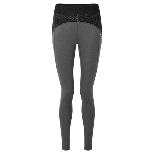 Darkhorse 185 merino wool leggings displayed from the front, emphasizing the sleek design.