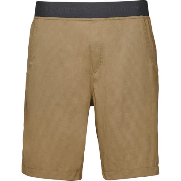 Front view of Sierra LT climbing shorts showcasing quick-dry fabric.