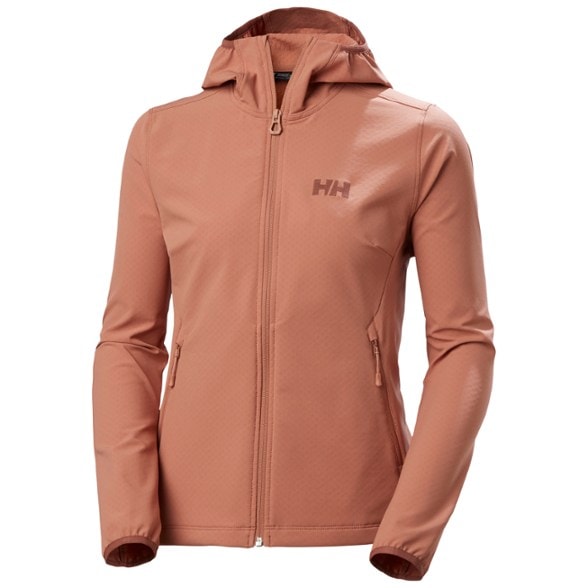 Close-up of the Cascade Shield Soft Shell Jacket showing the water-resistant fabric.