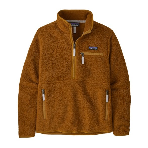 Patagonia Retro Pile fleece pullover for women, front view showcasing the soft fleece material